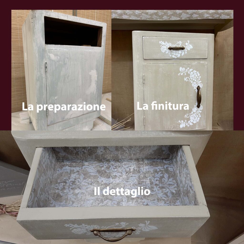 restyling con carta da parati, la guida di Irene